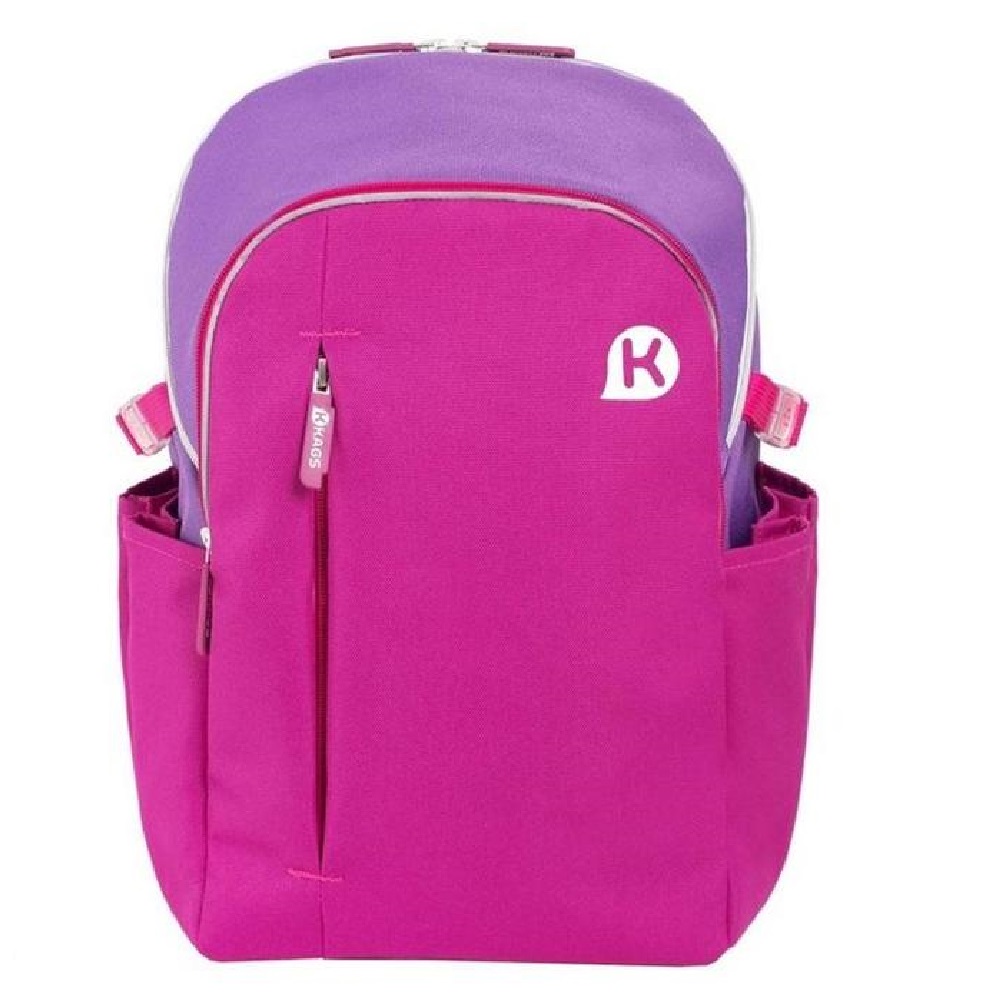 KAGS FERGUS 系列小學生專用人工學超輕護脊書包 桃紅色