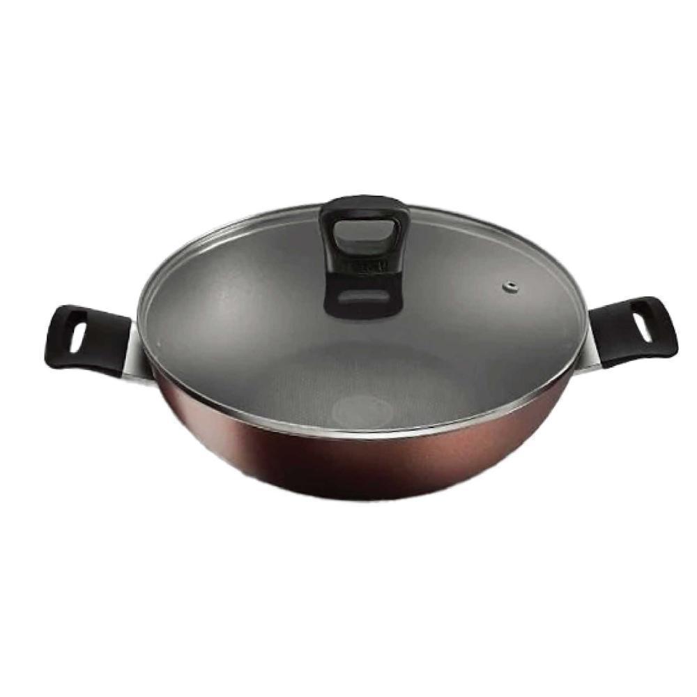 易潔中式雙耳鑊 IH 30CM