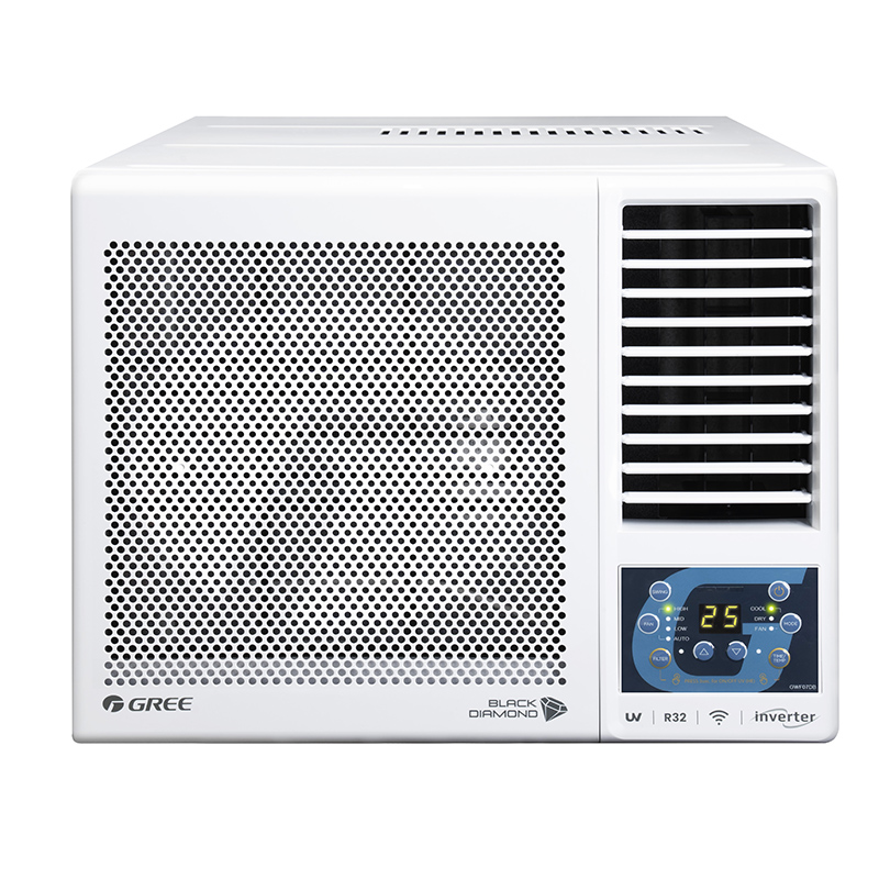 2匹 G-PANEL 雙黑鑽WIFI R32變頻窗口式冷氣機 (安裝費另計)