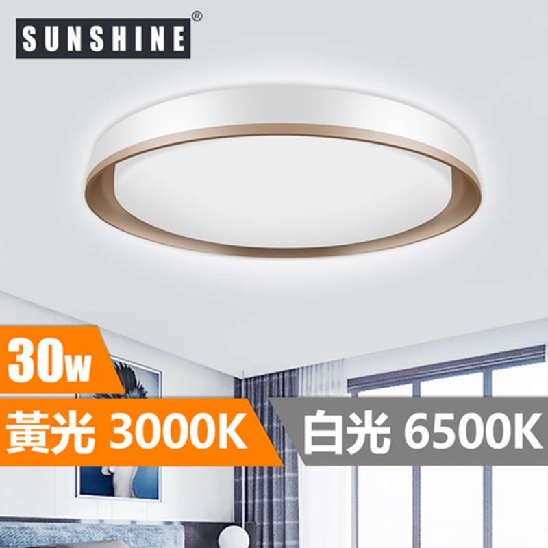 LED 吸頂燈30W 黃光 3000K (安裝費另計)