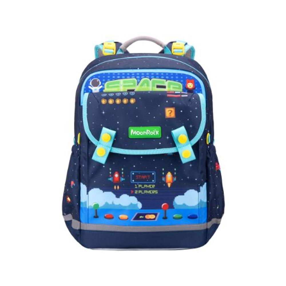 LSP103P護脊書包-遊戲天堂-藍色