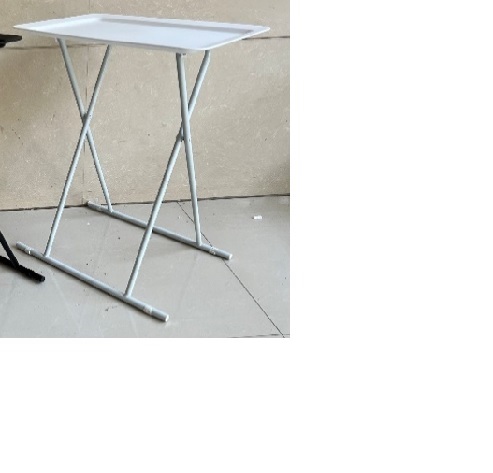 塑膠小摺檯- 白色