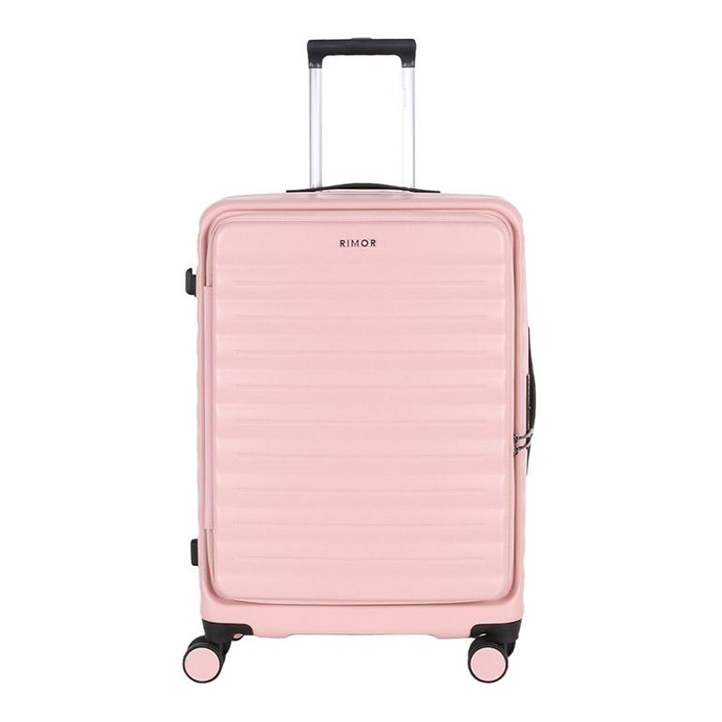24”前開式行李箱 - 粉紅色