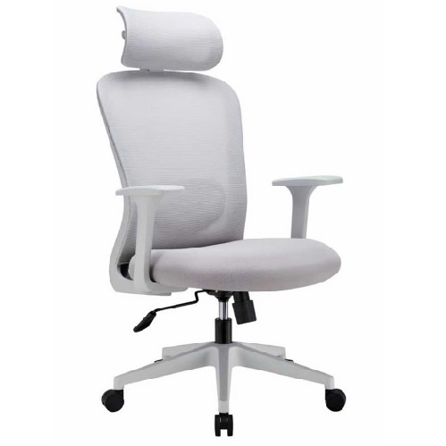 人體工學椅-灰白色