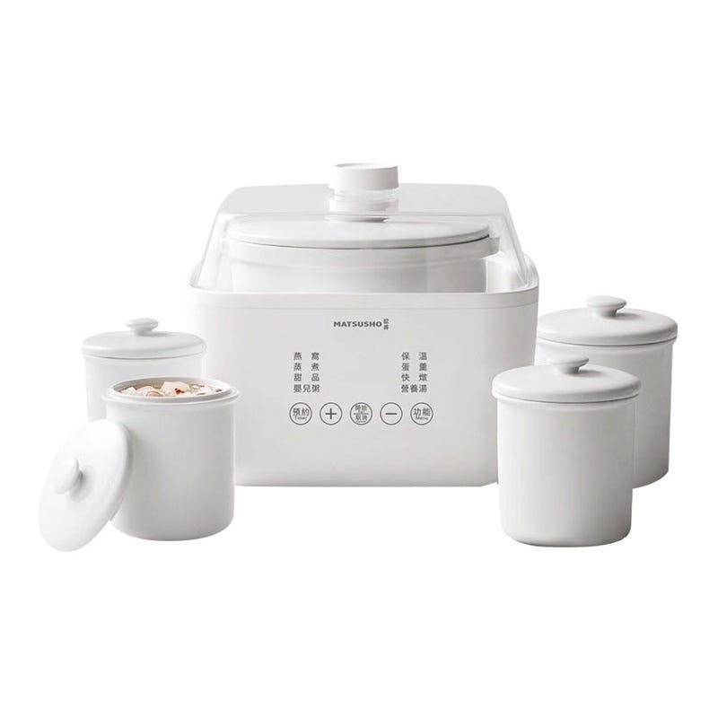 陶瓷蒸燉湯煲 - 2.5L