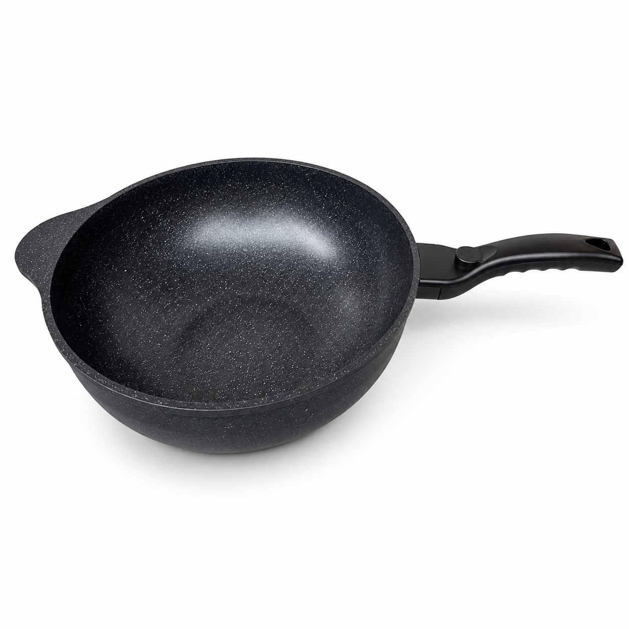 麥飯石紋易潔炒鑊 IH 32CM