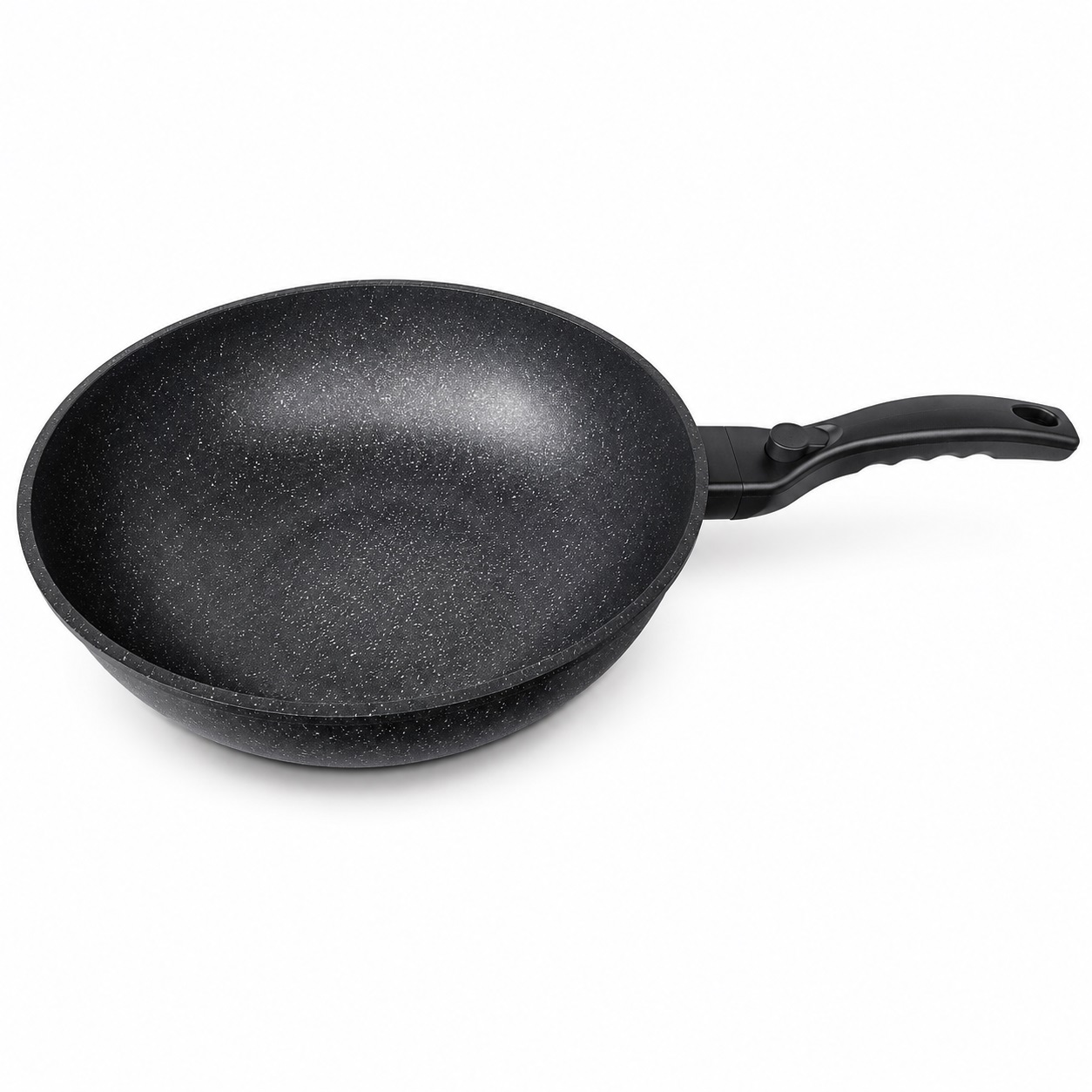 麥飯石紋易潔炒鑊 IH 30CM