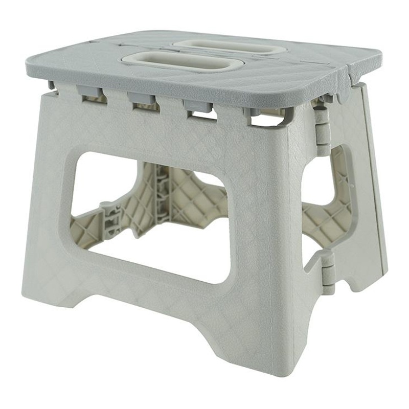 便攜手提小摺凳 銀色