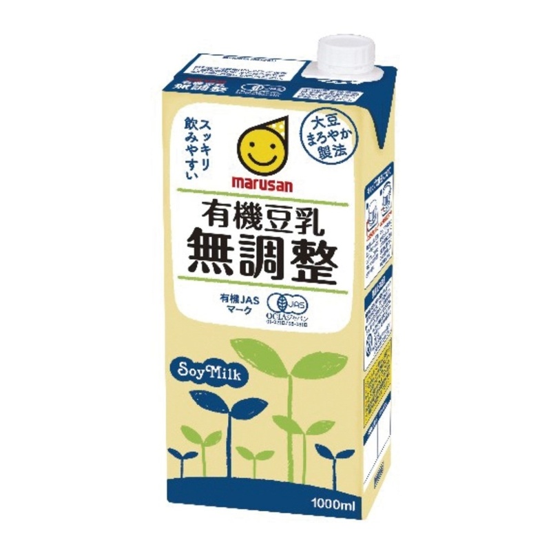 無調整有機豆乳 1L