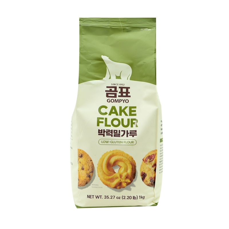 韓國 熊牌 低筋麵粉 1KG