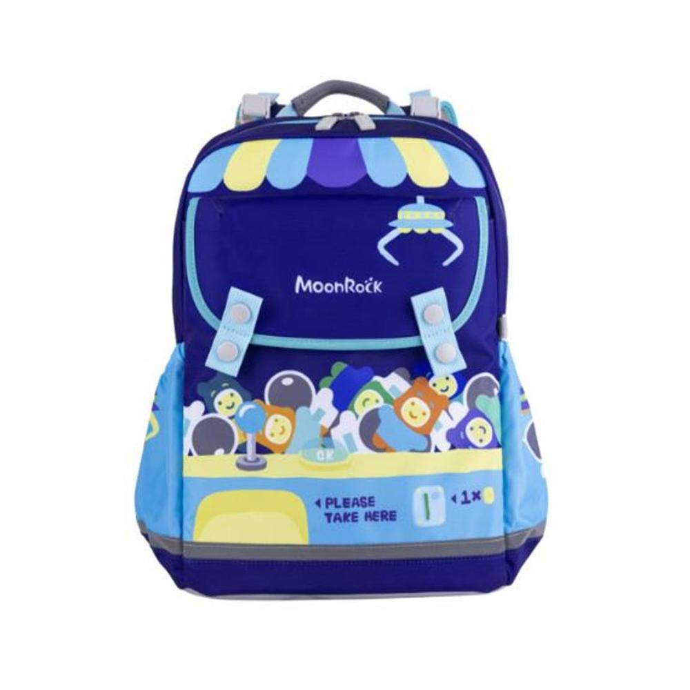 SS100P護脊書包-夾娃娃-藍色