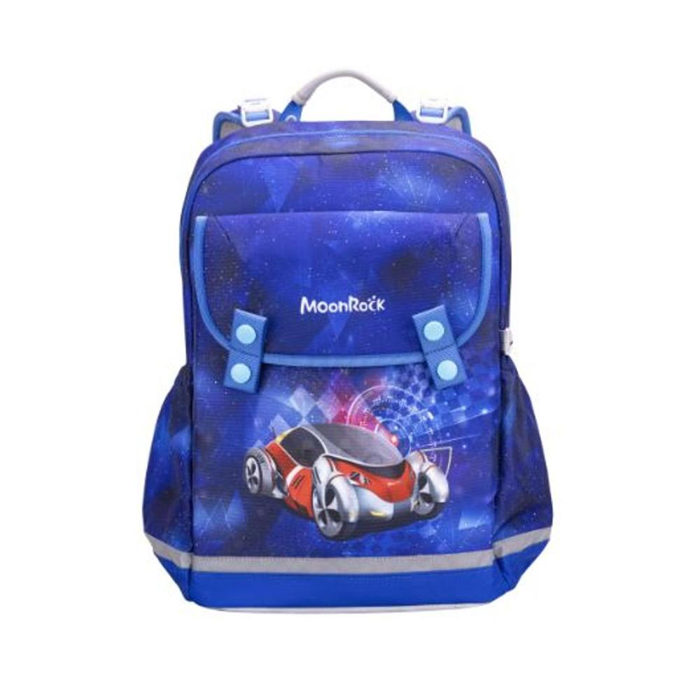 SS100P護脊書包-光速競賽-藍色