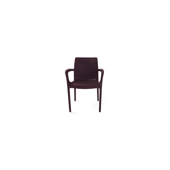 KETER BALI ARM CHAIR BROWN