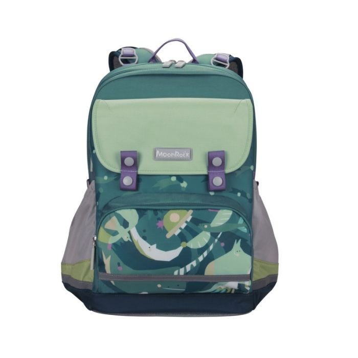 MOONROCK SP200P School Bag Green Space Voyage