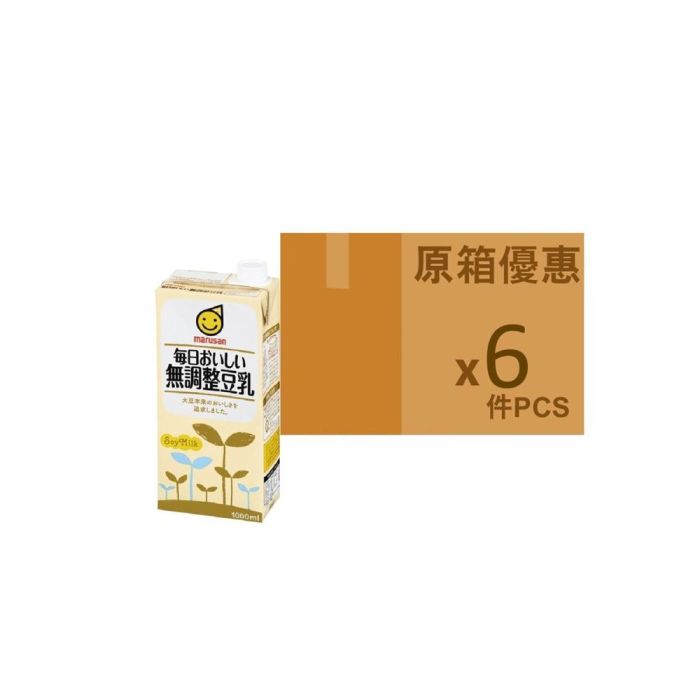 海外から輸入 MARUSAN (原) 日版無調整豆乳1L - ジャケット・アウター