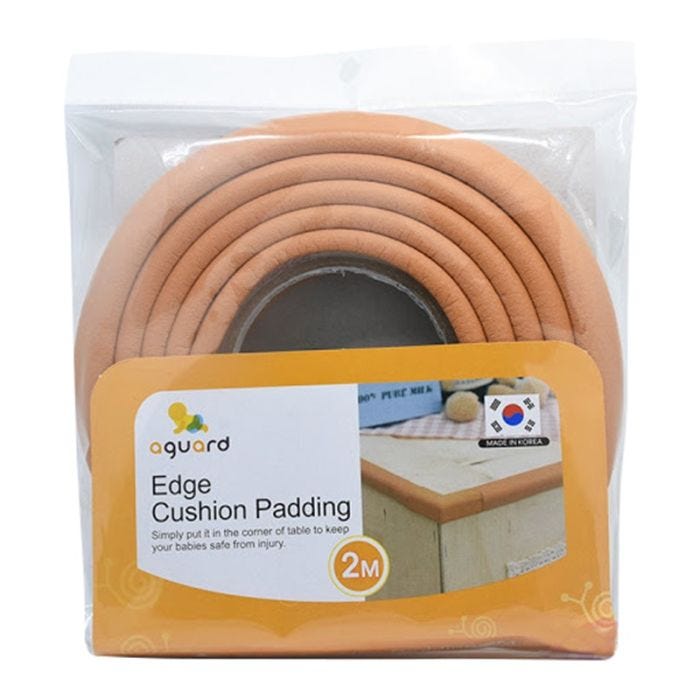 Edge outlet cushion padding